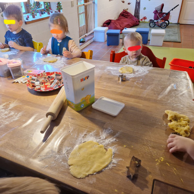 Plätzchen backen